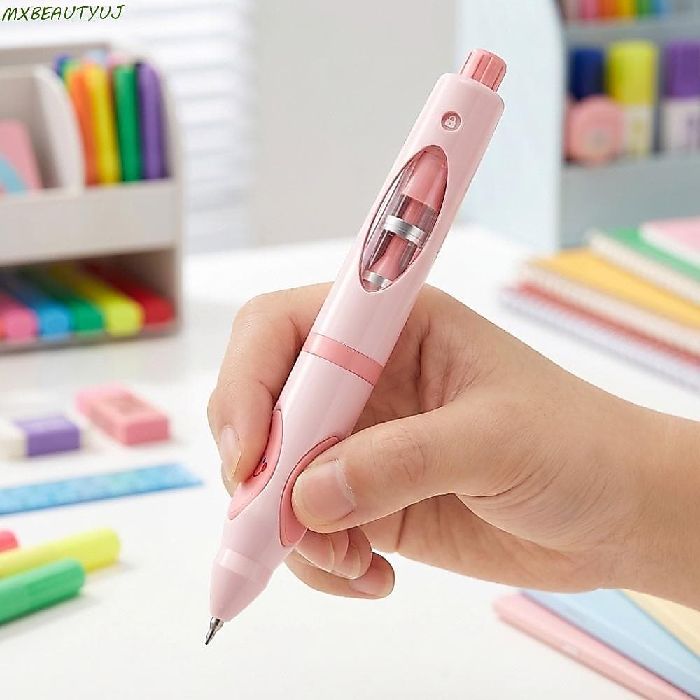 Lápis Mecânicos Ergonômicos MXBEAUTYUJ , Automático Antiderrapante De 0.7 Mm , Aderência Macia Confortável