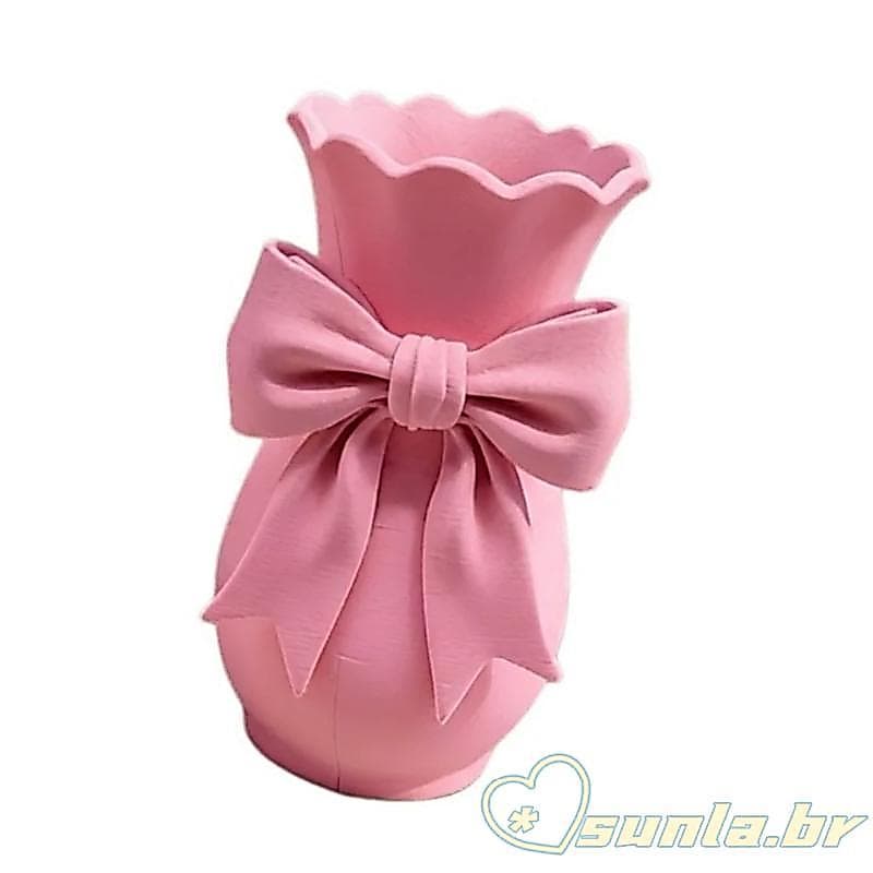 SUNL Moderno Nórdico 3D Impresso Vasos Flores Design Bowknot Caneta Organizador