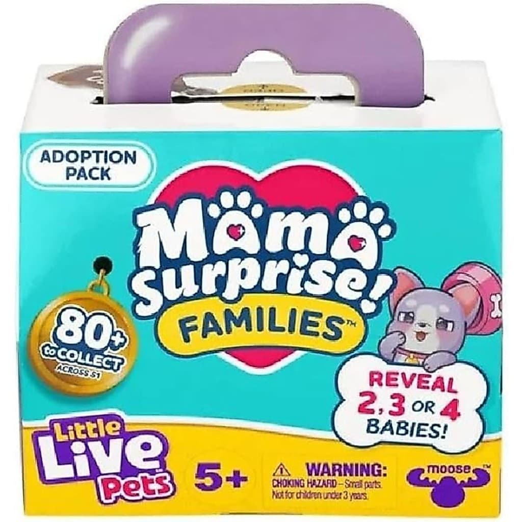 Little Live Pets Mama Surprise Families Adocao Fun
