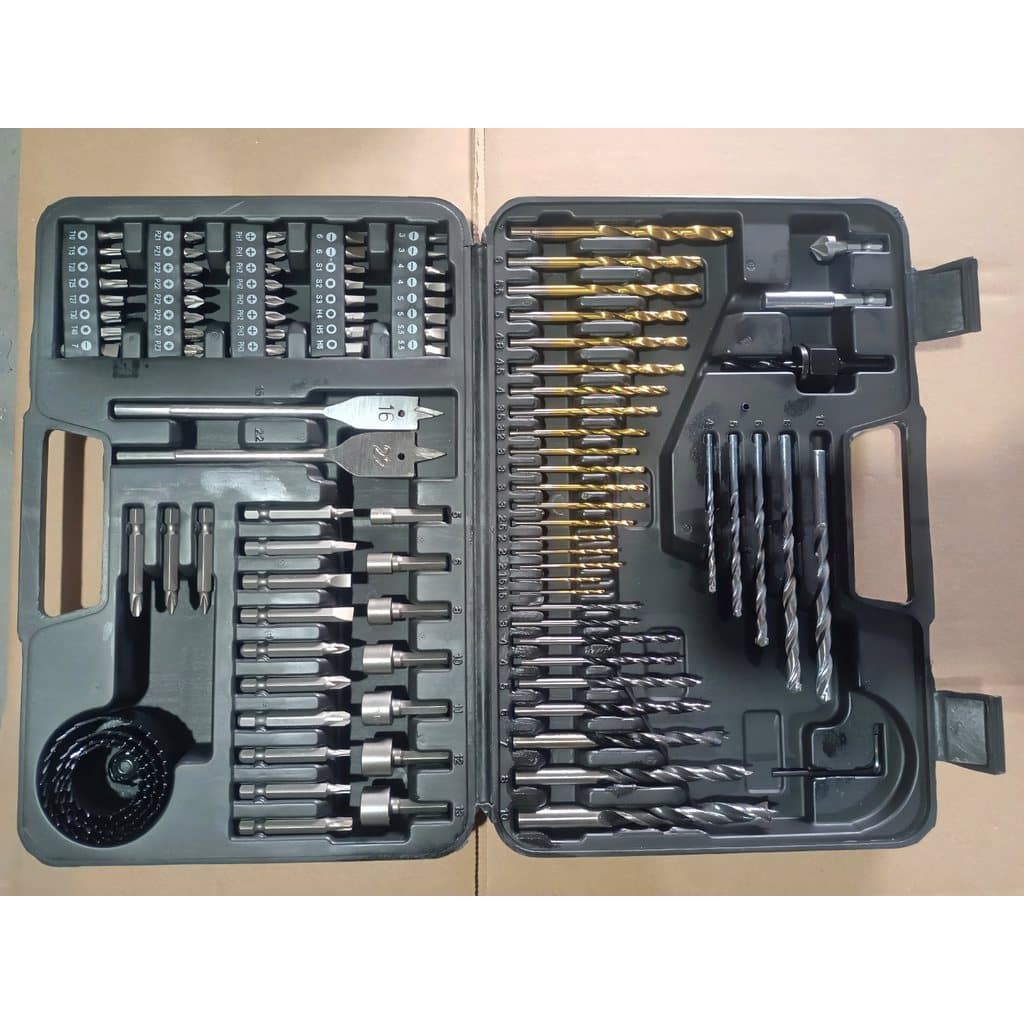 Kit de Pontas de Parafuso 103 Peças Compatível com Parafusadeira Elétrica