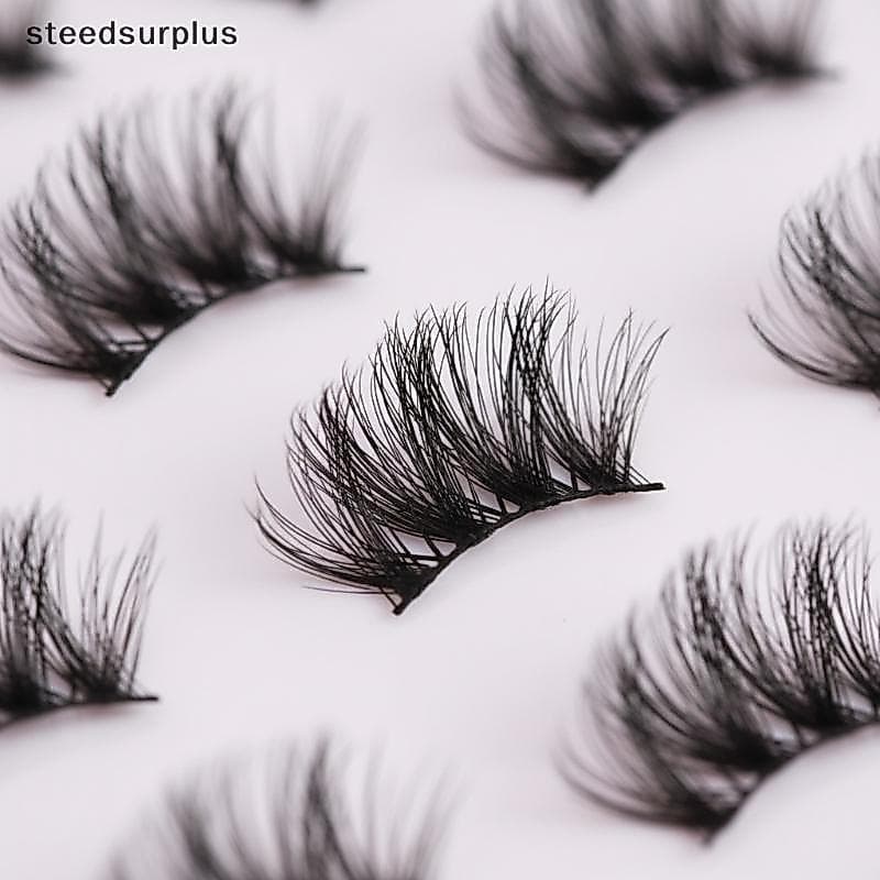 Cluster Cílios Bandeja Mista DIY Extensões De Fofo Macio Reutilizável Volume Para Casa Salão De Beleza Profissional Glam