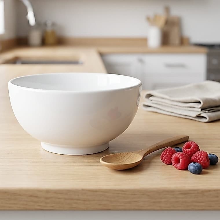 Bowl Porcelana 500ml Branca Cumbuca Porcelana Bowl Branco