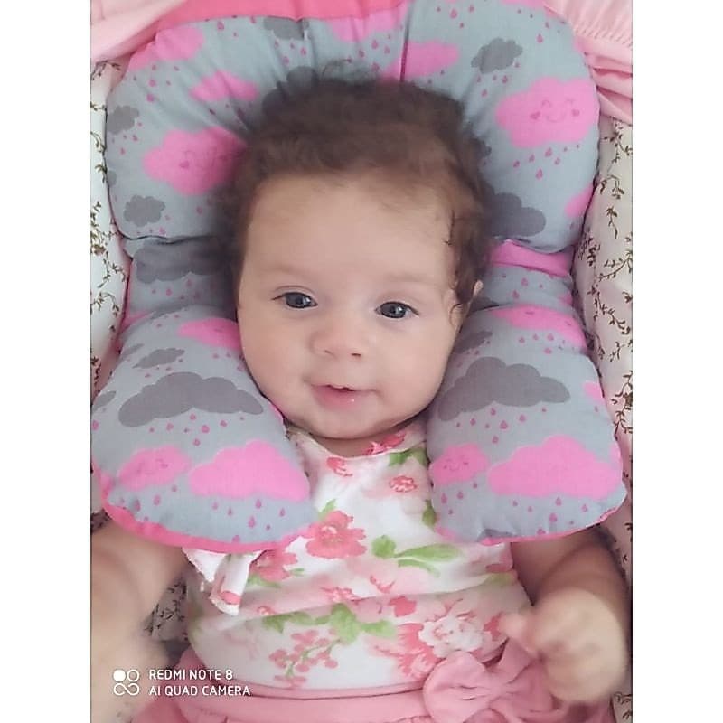 almofada apoio para bebê conforto