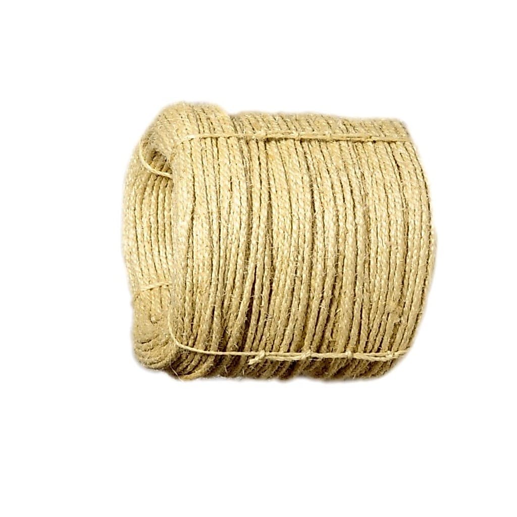Corda de Sisal 5mm 10 Mts Natural Resistente Artes e Decoração Envio Imediato