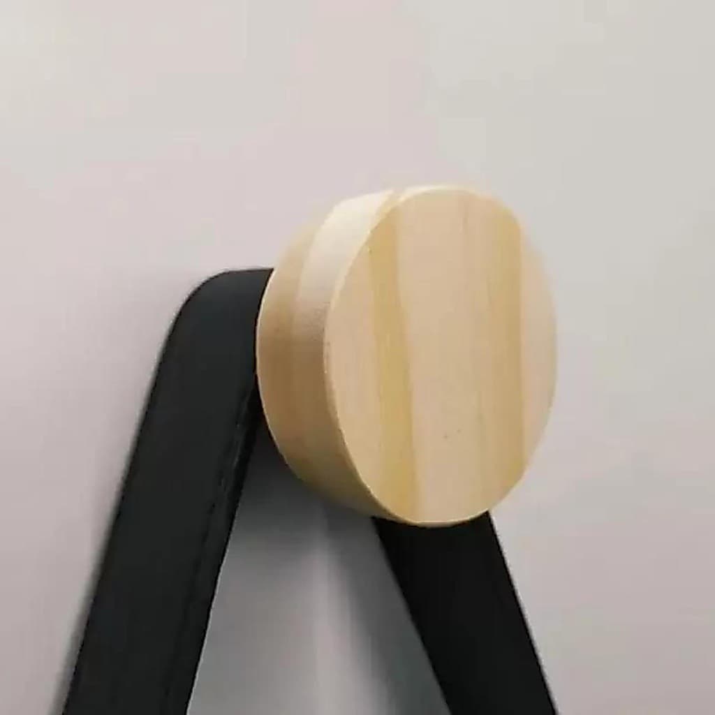 Pino Pendurador Suporte de Pinus Para Espelho Adnet, Toalhas, Casacos |  Cabideiro Redondo   Com Parafuso + Bucha