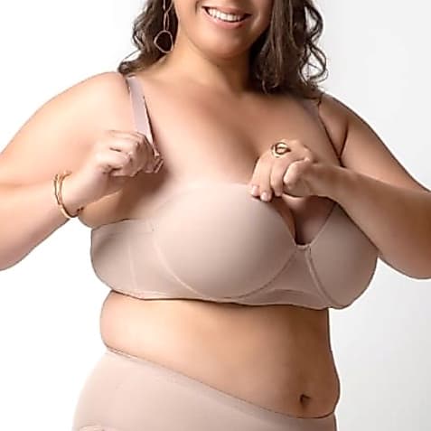 Sutiã Plus Size Tomara Que Caia Com Bojo e Alças removivéis Feminino Adulto Sutia Plus Size Soutien