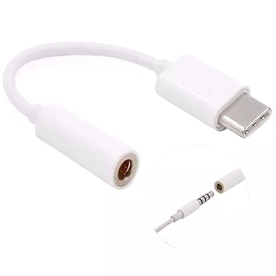 Cabo Adaptador Tipo C X P2 Fone De Ouvido Xiaomi Mi 8 Lite