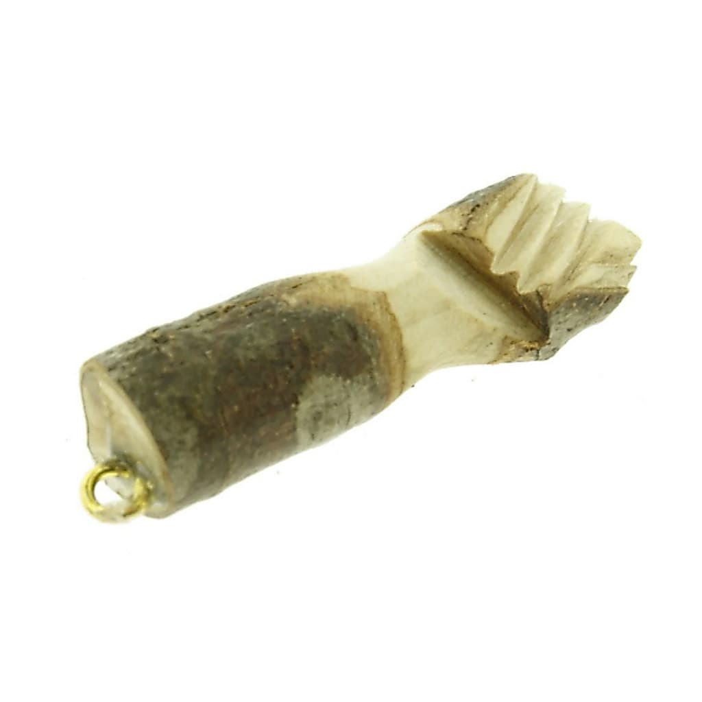 Pátua Amuleto Proteção Figa De GUINE com Cassca - Pequena, Media e Grande