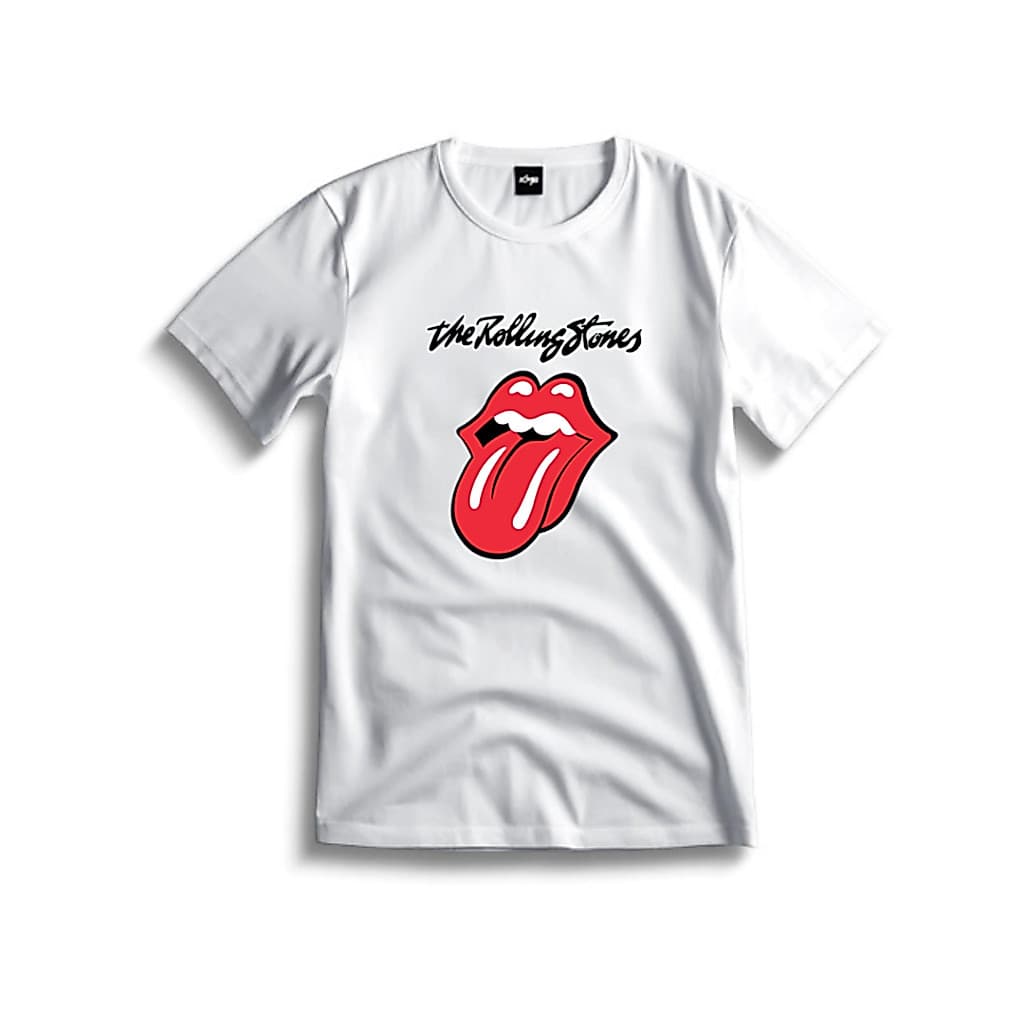 Camiseta Infantil Juvenil Rolling Stones  Camisa 100% Algodão T-Shirt Premium Rock