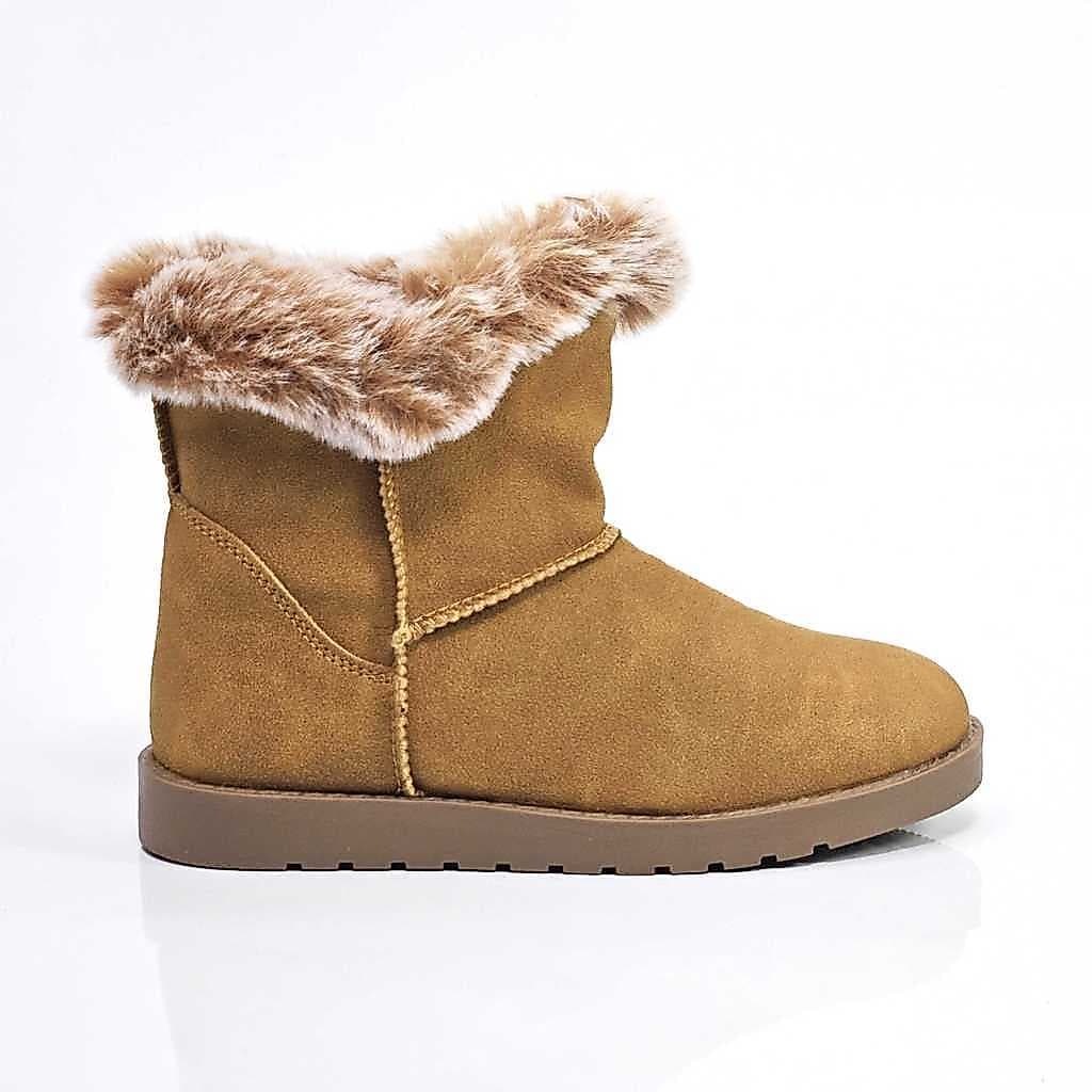 Bota Infantil Mooncity Cano Curto Pelucia
