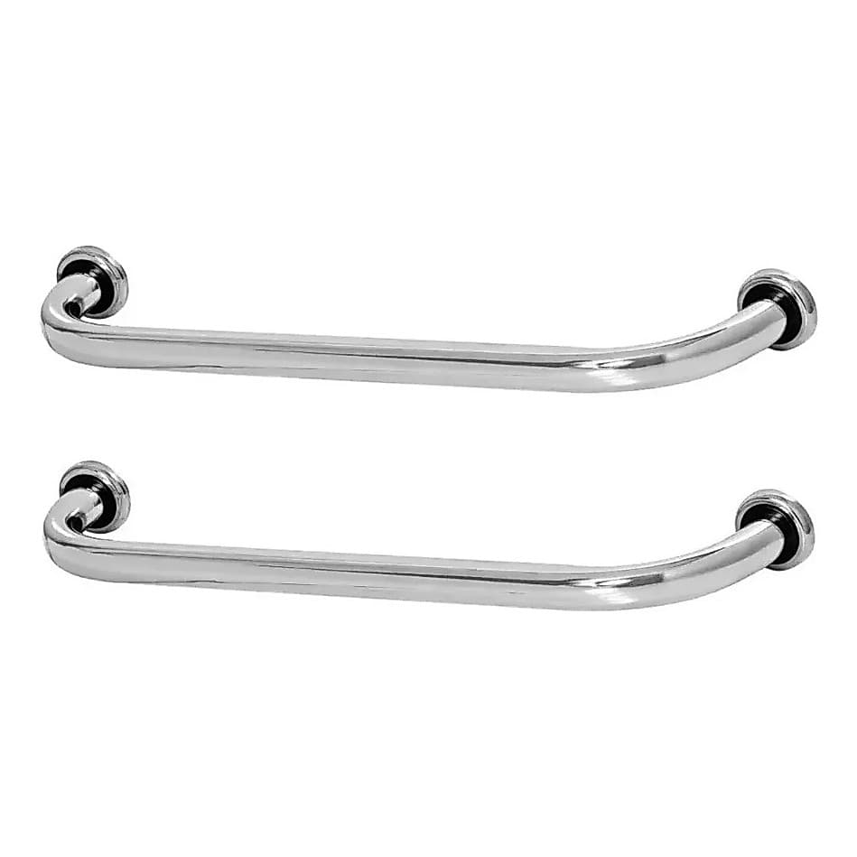 Kit 2 Barras 60cm Alças Suporte De Apoio Idoso E Deficiente