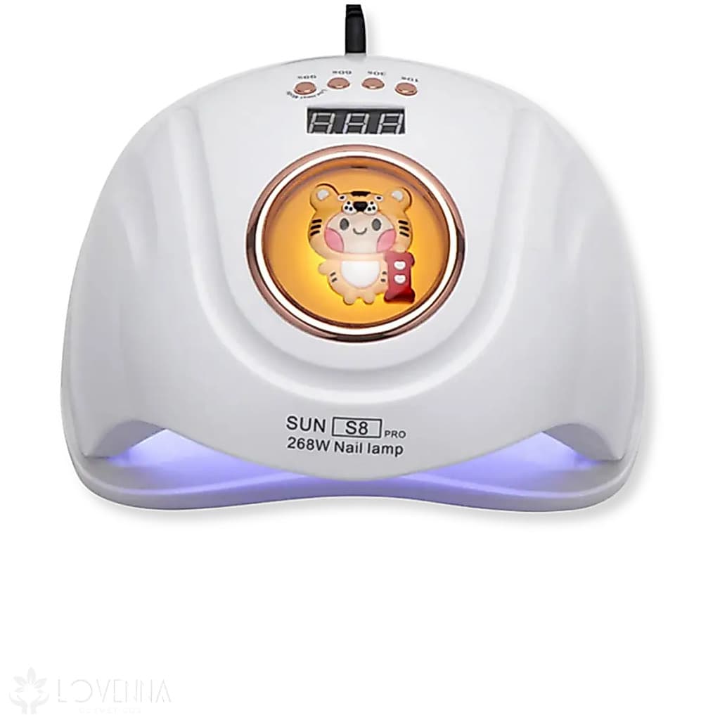 Cabine Secadora de unhas Sun S8 Pro Sioux 57 LEDs 268w Unha Gel Acrigel Secagem Rápida