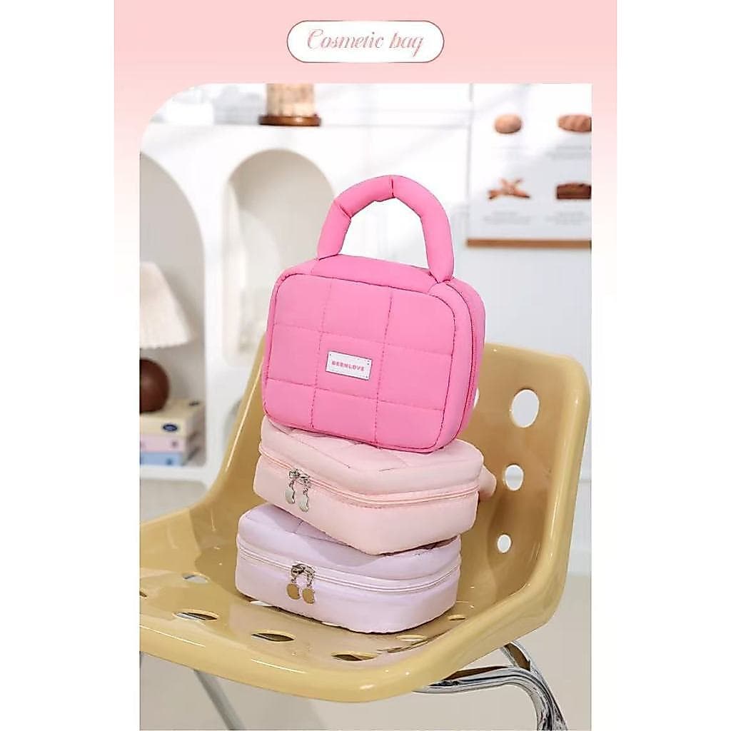 BES Organizador Maquiagem Portátil Para Bolsa Cosméticos Capacidade Produtos Higie