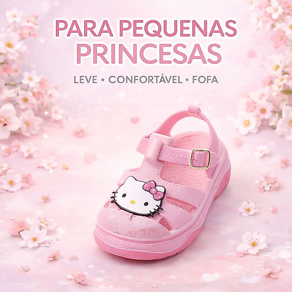 Sandália Baby Menina Para Primeiros Passos Com Toque Macio Conforto Diario Para Bebes Ativos
