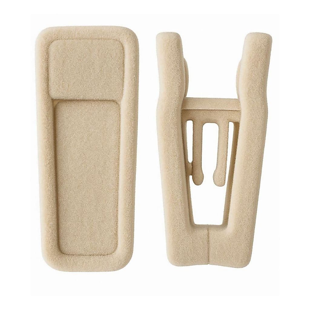 Kit Presilhas De Veludo Para Cabide Prendedor Short Calça Saia Organização Closet
