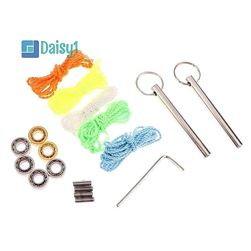 Daisy1 Conjunto De Rolamentos Yoyo Sem Resposta Ferramenta De Remoção Cordas Responsivos Eixo De Metal Com Chave Novo