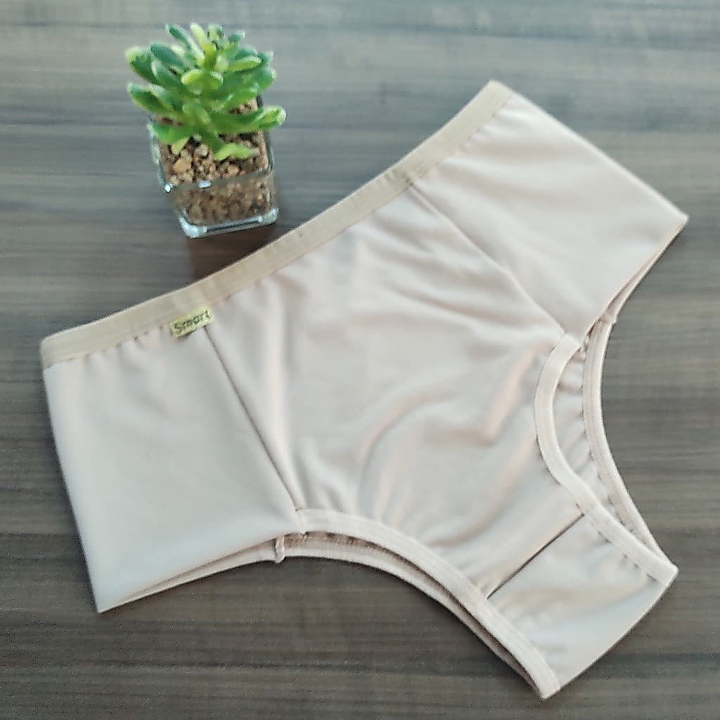 Kit Calcinhas Pala Dupla Cintura Alta Feminina Seca Barriga Promoçao