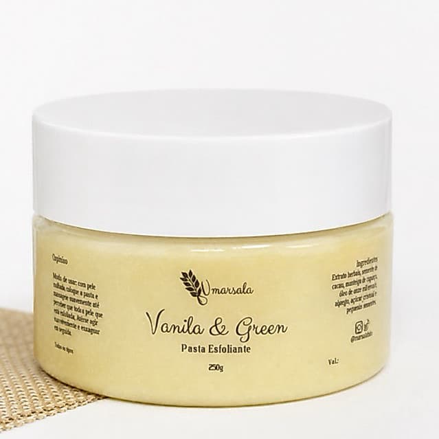Esfoliante Corporal Premium Limpeza Profunda Vanilla