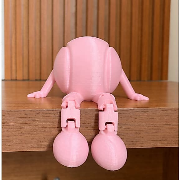 Bola de Tênis Rosa Decorativa Articulada Beach Tennis Enfeite Aesthetic Presente Criativo Tenista Decoração Quarto Sala