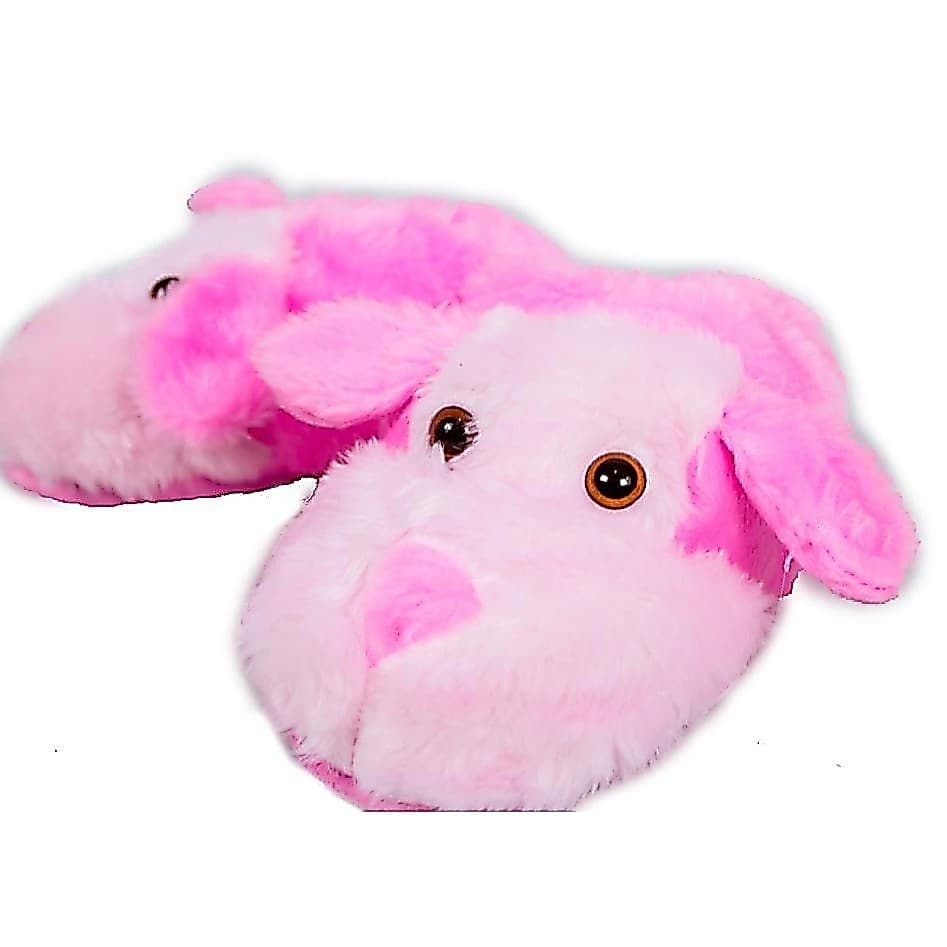 Pantufa Cachorro Rosa Muito Quentinha