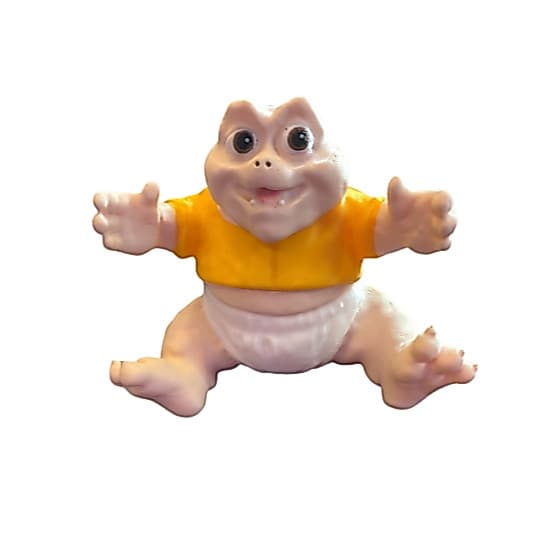 Boneco Baby Sinclair Dinossauros 14cm em Impressão 3D | Colecionável | Decoração Geek