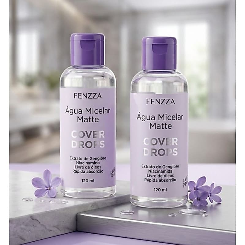 Água Micelar Fenzza matte demaquilante