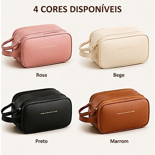 Necessaire Organizador Cosmético Maquiagem Feminino Para Viagem Em Alto Qualidade 887