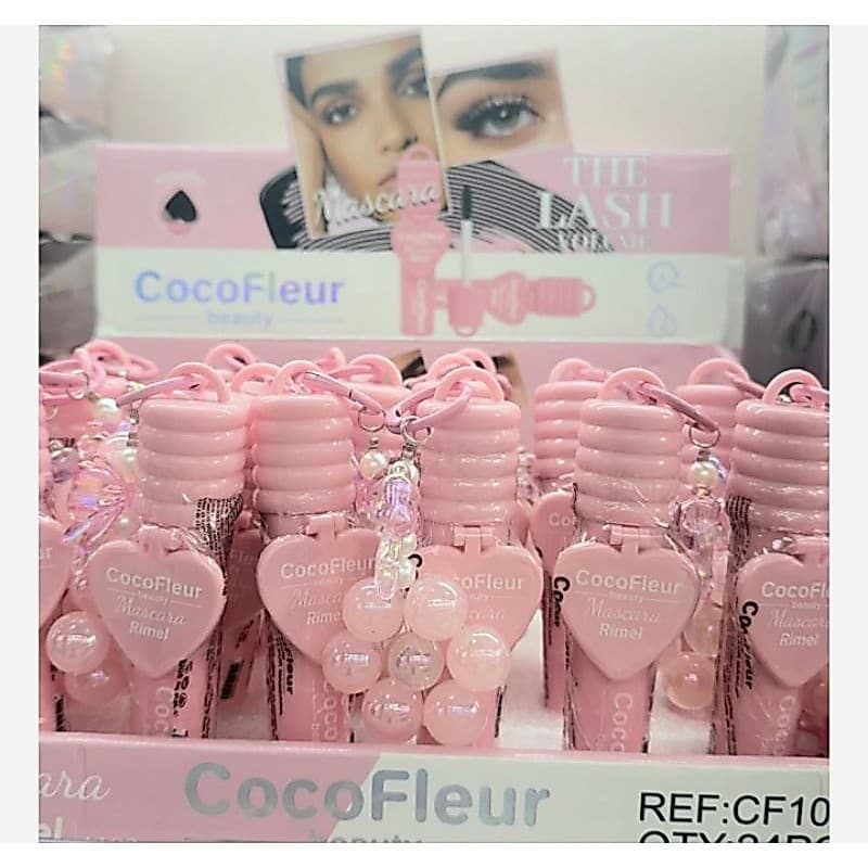 Máscara de Cílios CocoFleur com chaveiro e espelho