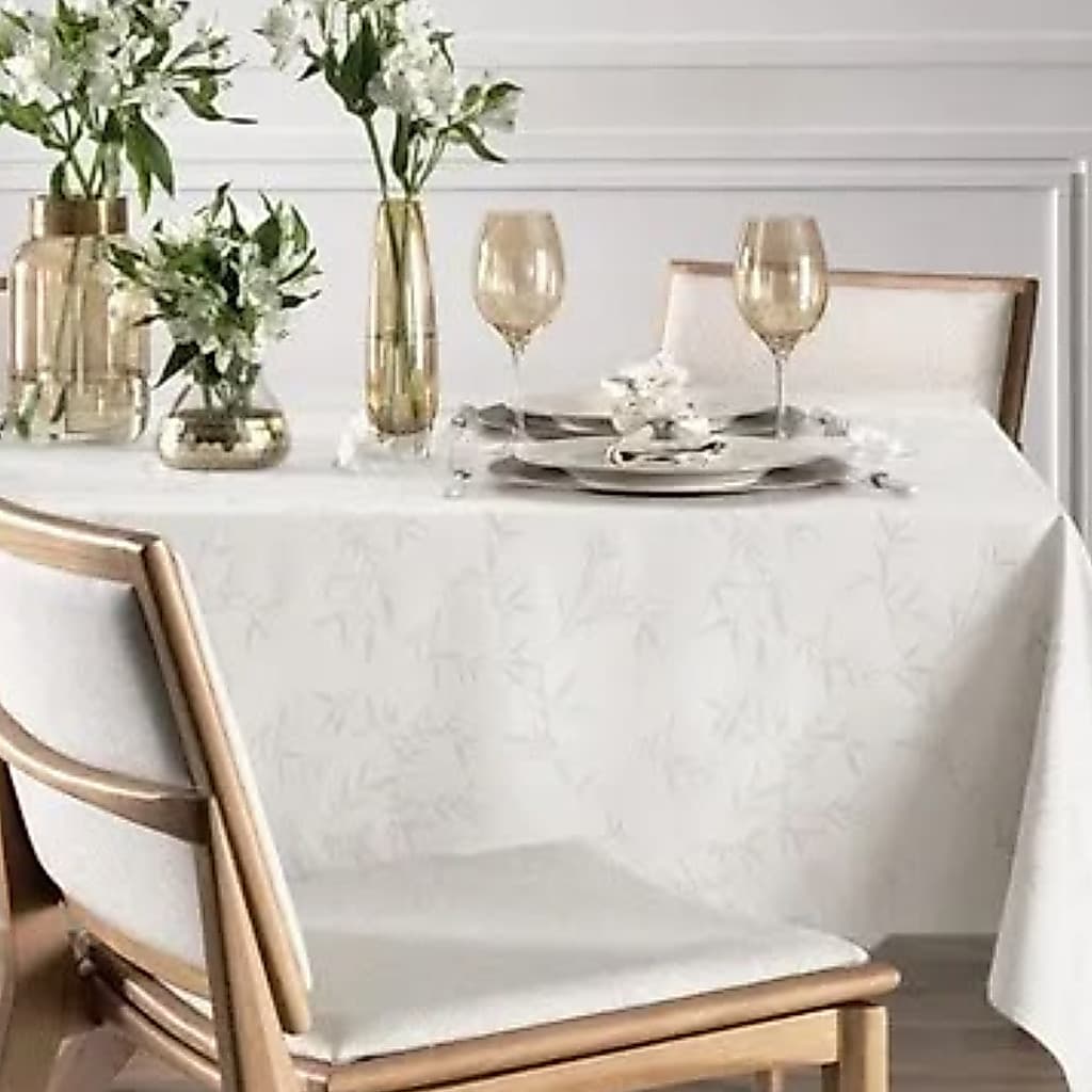 TOALHA MESA VERISSIMO 6 LUGARES COR 1 BRANCO 1.80X2.20
