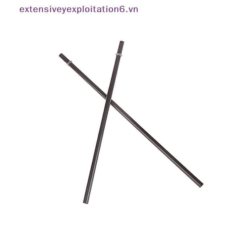 exten 12 Peças Canudos De Plástico Rígidos Longos De 23/27 Cm Com 1 Escova De Palha Reutilizáveis , Substituição , Acess
