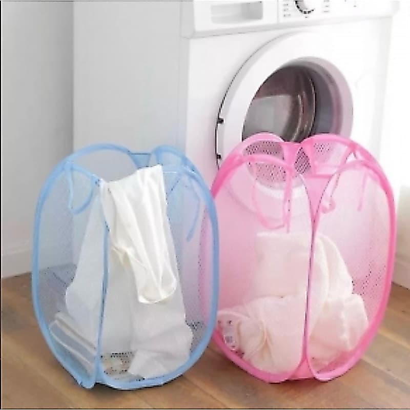 Cesto de Roupa Dobrável Pop Caixa Organizadora Lavanderia