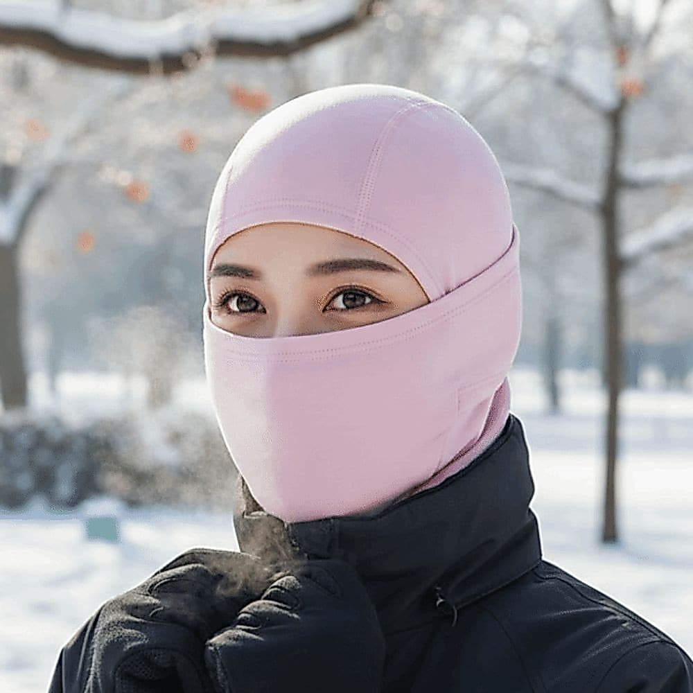 MXFASHIONE Capuz De Esqui De Inverno , Máscara Facial Completa De Tecido À Prova De Vento , Aquecedor De Pescoço De Moto