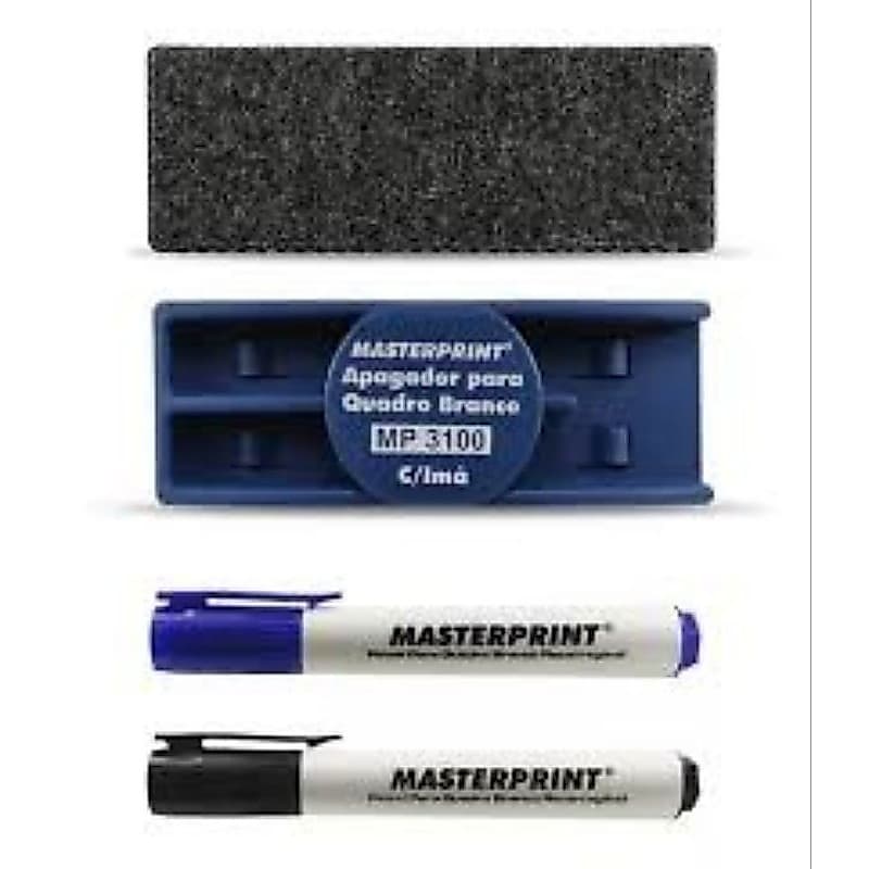 Kit Apagador+ Piloto p quadro branco