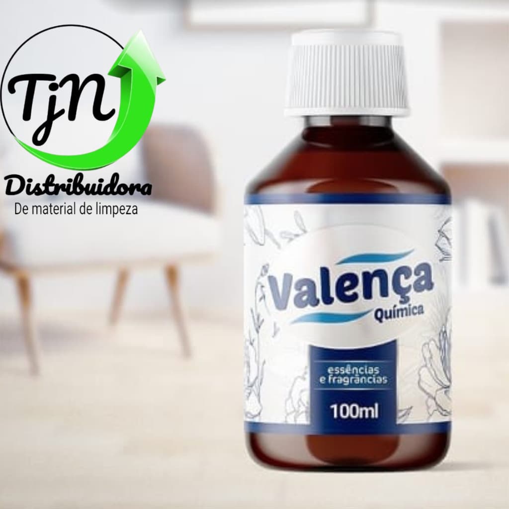 Essência de Óleo Valença Concentrada para Aromatizador ambiente, Sabão, Detergente e Amaciante100ml