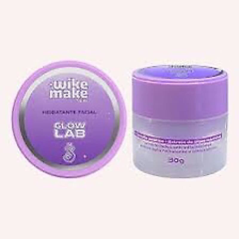 Hidratante Facial Glow Lab Wike Make Skin 30g