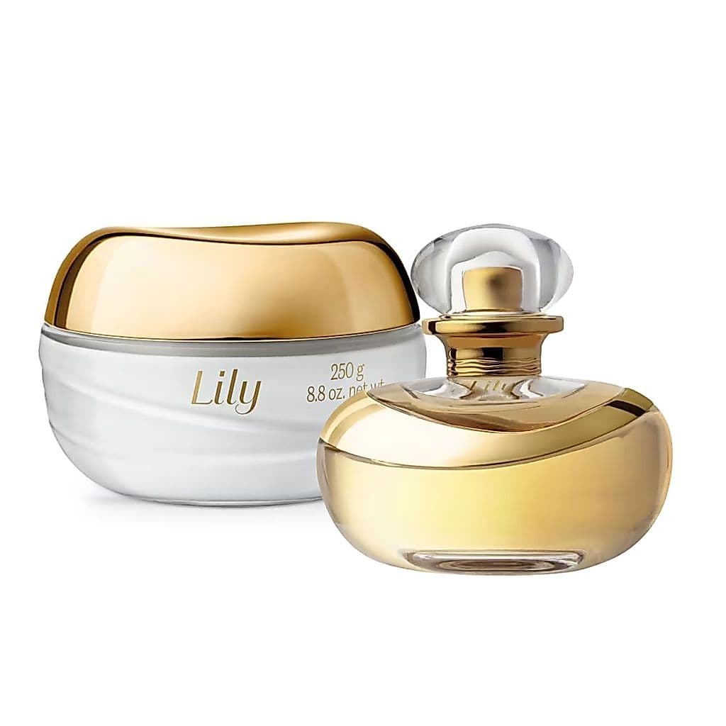 Kit Lily O Boticário Perfume 75ml e Hidratante Acetinado 250g