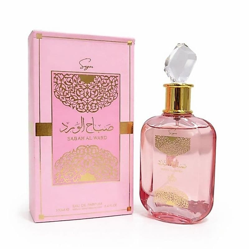 Perfume Arabe Novo Sabah Al Ward SUGAR- 100ml- EDP- Original Sabah Sugar