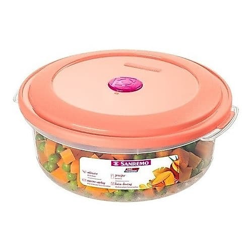 Pote Redondo Plastico Sanremo Medio 1330ml Vac Freezer