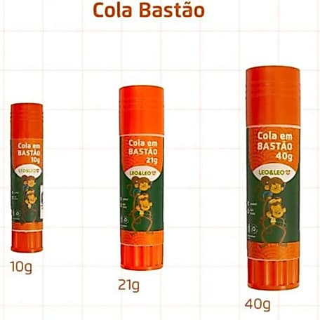 KIT 6 Cola Bastão 10g/21g Leo Leo