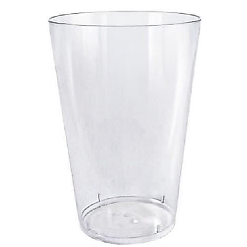Copo Acrilico descartavel  300ml -  10 unidades - CRISTAL