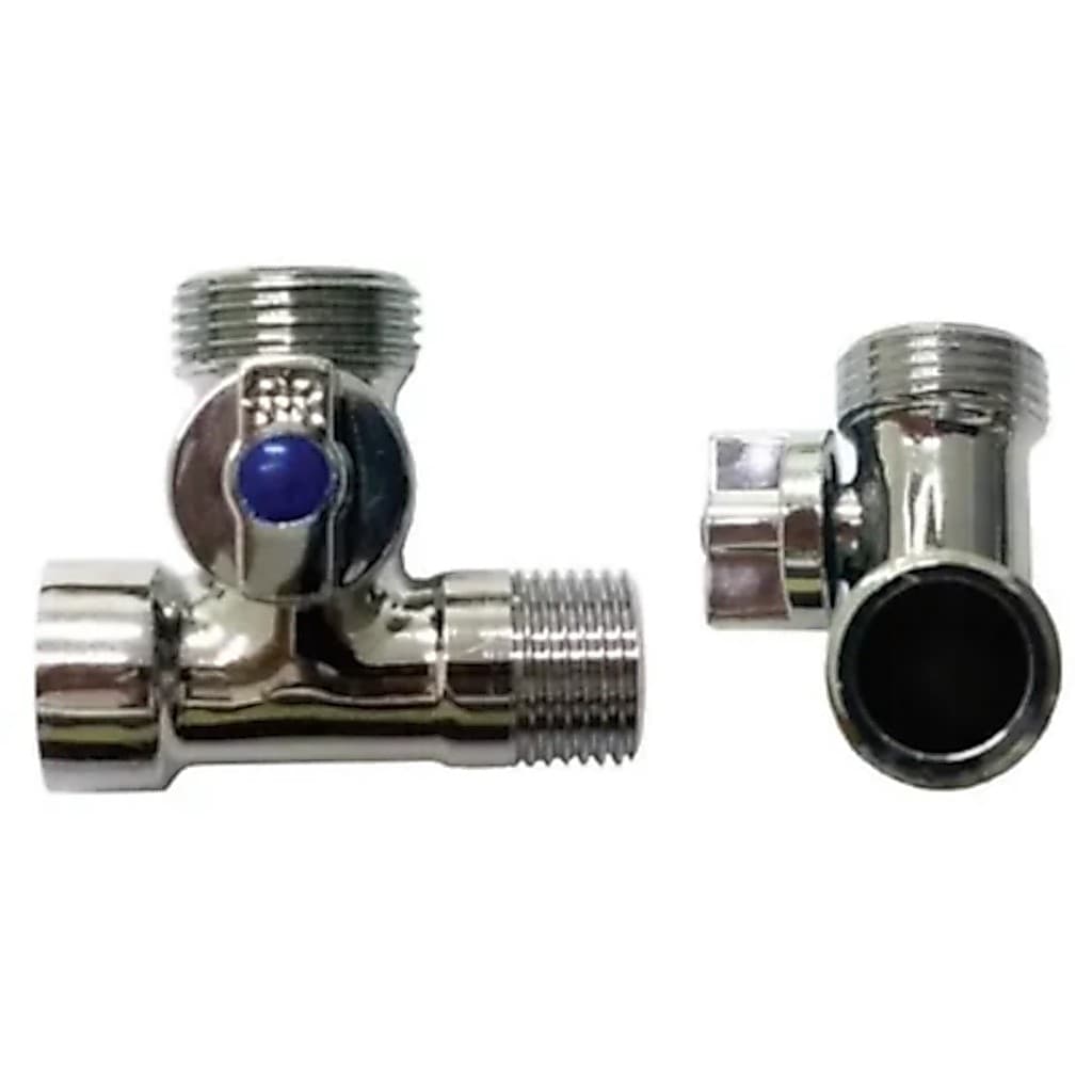 Registro Esfera P/ Máquina Lavar/ Tanque C/ 2 Saídas