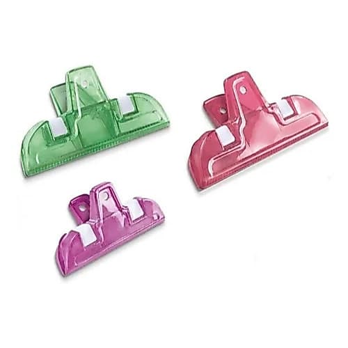 Pack Lock - Fecha Embalagens E Saco De Alimentos - Kit C/ 05 Cor Cores Sortidas