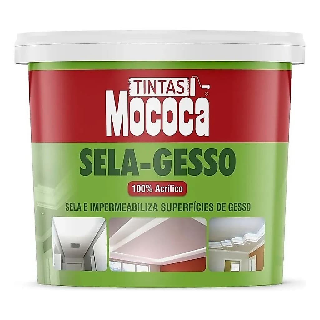 Seladora Para Gesso Reforçado Seca Rápido Mococa 900ml
