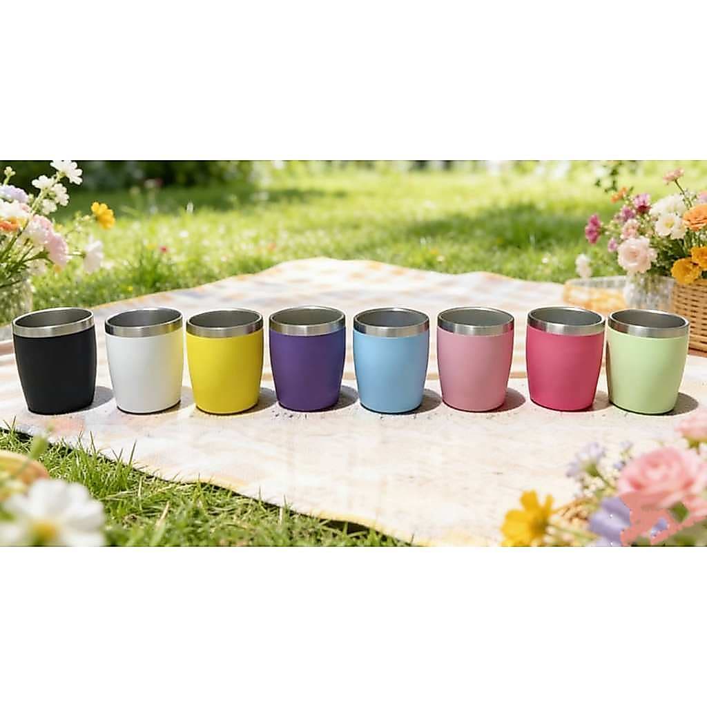 Copo Térmico  Mini 80ml para Café - Sem Tampa | Gelado e Quente