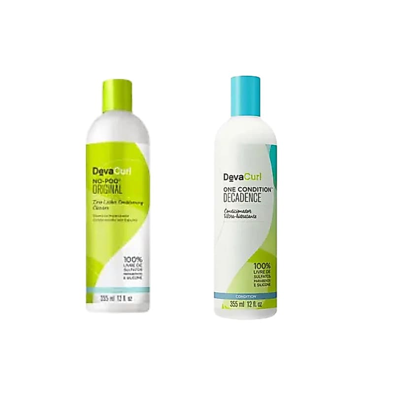 Deva Cachos Shampoo NO POO E Condicionador DECADENCE 2x355ml