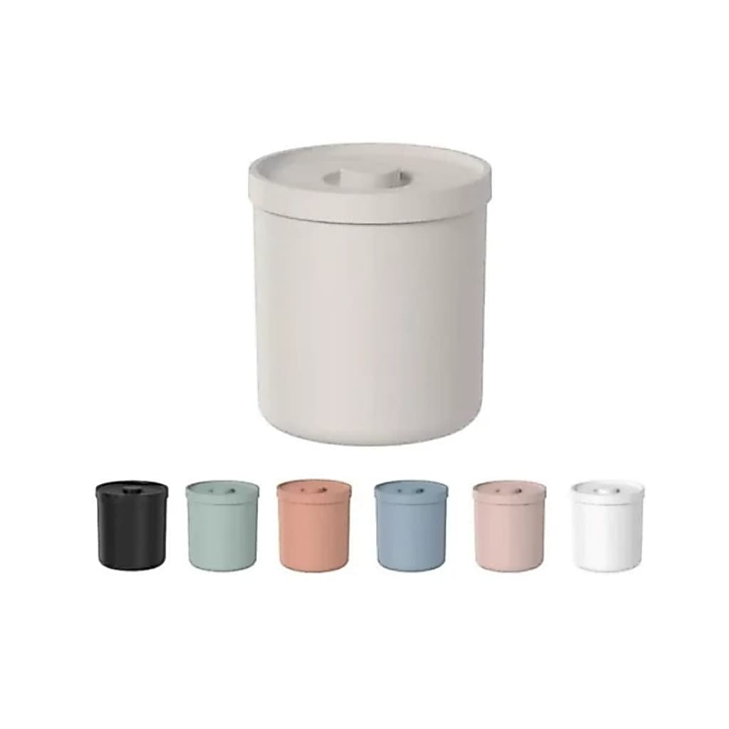Lixeira Cesto Bold 6L Cozinha Banheiro Pratica Manual Redonda Casa - Ou
