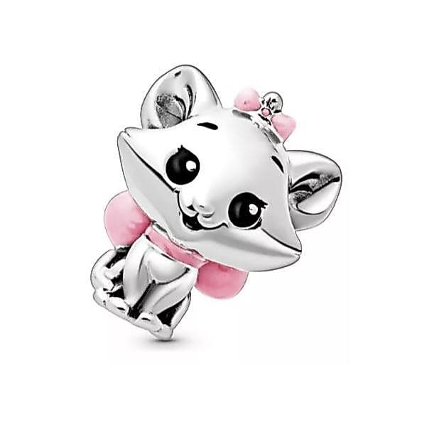 Berloque Gatinha Marie Prata 925 Com Certificado
