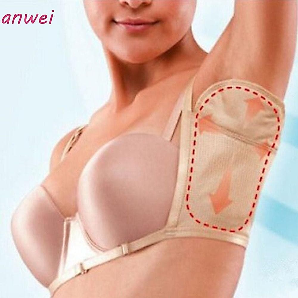 Soutien Anti-Suor Para As Axilas ANWEI , Almofadas Odor De Duráveis E Confortáveis Laváveis Absorventes