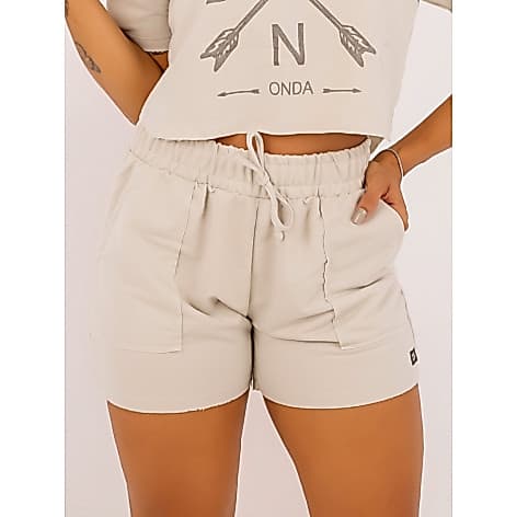 Shorts Feminino De Moletinho Com Bolso Básico Verão Adulto Dona Onda