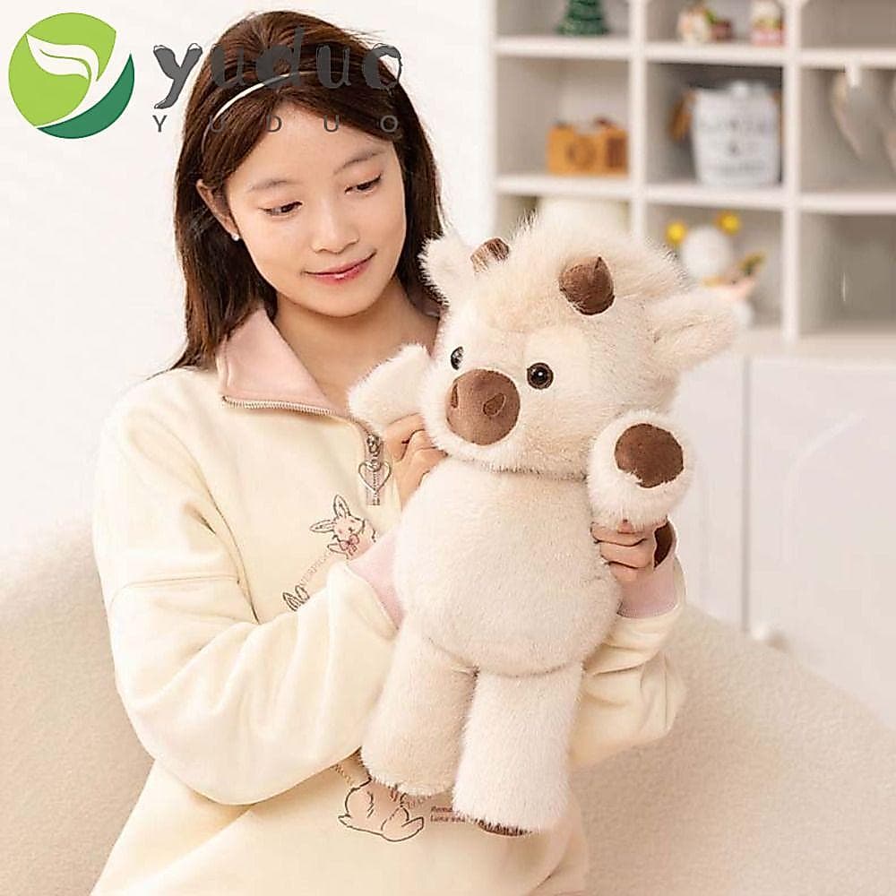 YUDUO Highland Gado Brinquedo De Pelúcia , Material Macio Plushie Textura Correndo Vaca Boneca , 40cm Brinquedos Bonitos